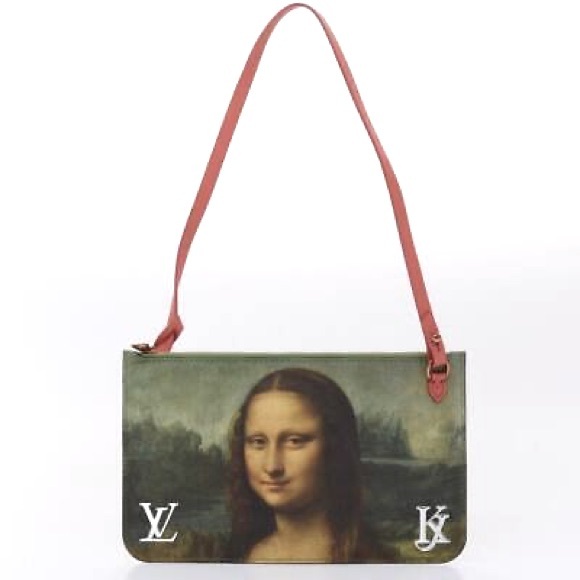 Louis Vuitton X Jeff Koons Masters Da Vinci Pochette - Picture 2 of 6